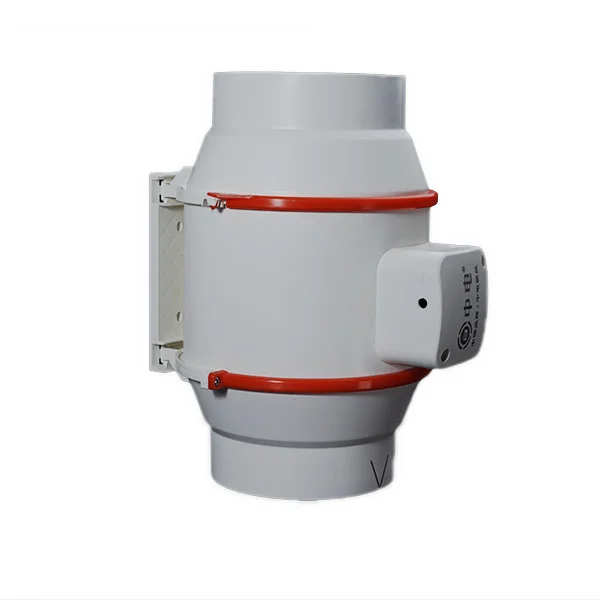 Inline Duct Fan, Plastic, 220V - view 5