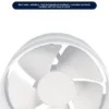 Inline Duct Fan, Plastic, 35dB, 12V, PWM - view 2