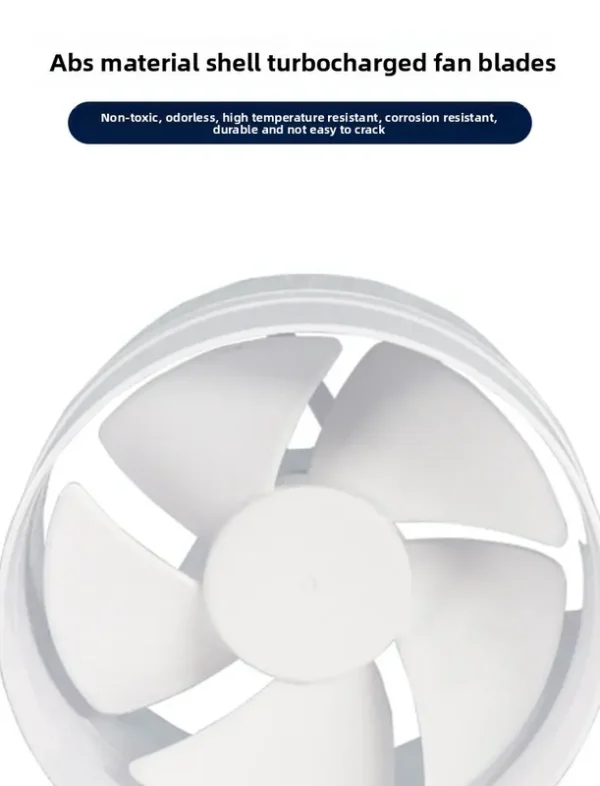 Inline Duct Fan, Plastic, 35dB, 12V, PWM - view 2