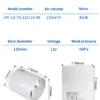 Inline Duct Fan, Plastic, 35dB, 12V, PWM - view 6