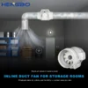 Inline Duct Fan, Plastic, AC 220V~240V, Electric - view 2