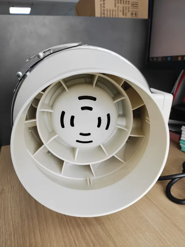 Inline Duct Fan, Plastic, AC 220V~240V, Electric - view 3