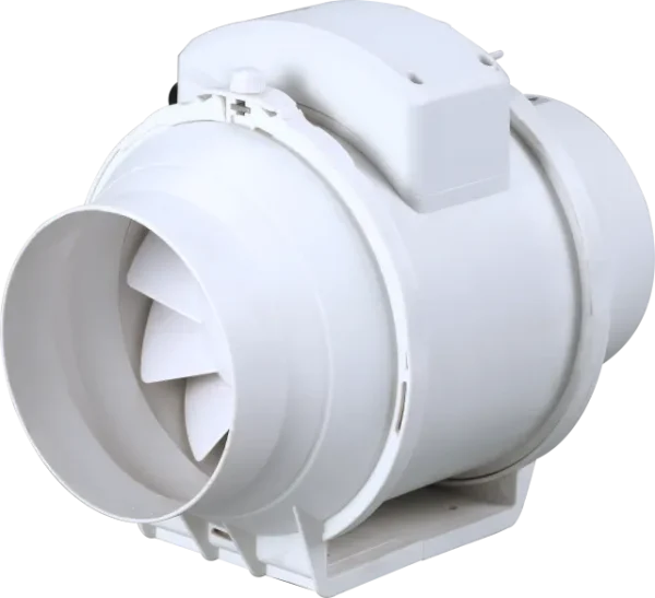 Inline Duct Fan, Plastic, Axial - view 3