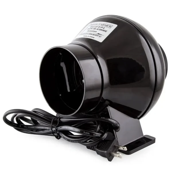 Inline Duct Ventilation Fan, 195, CFM, 4-Inch, Cast - view 2