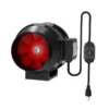 Inline Duct Ventilation Fan, Plastic, 4" - view 2