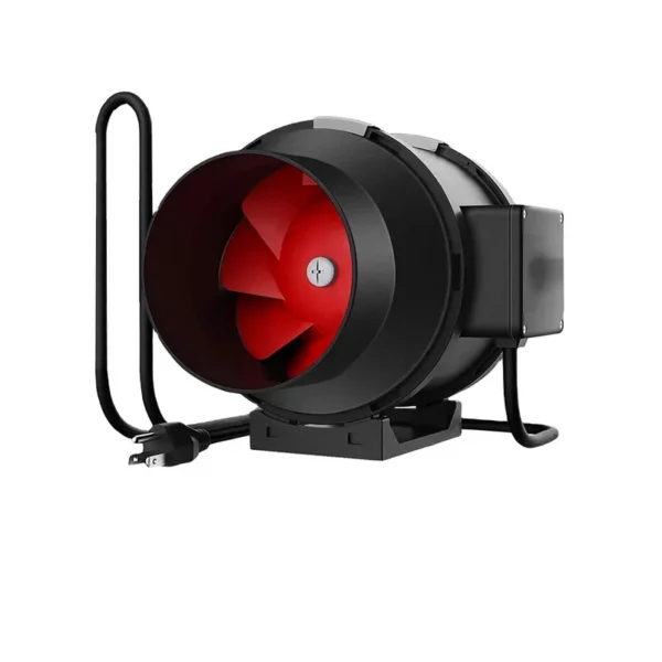 Inline Duct Ventilation Fan, Plastic, 4" - view 4