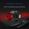 Inline Duct Ventilation Fan, Plastic, 4" - view 5