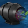 Inline Duct Ventilation Fan, Plastic, 4" - view 6