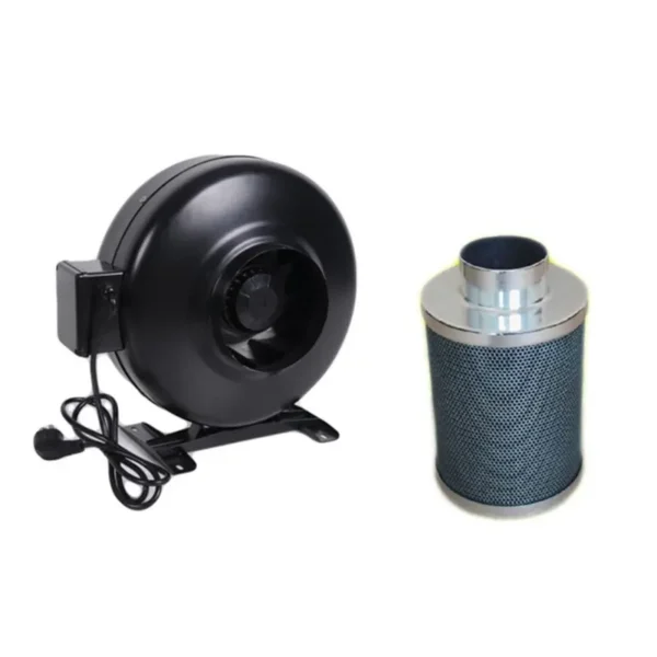 Inline Grow Tent Fan, HVAC, 4'', 6", 8" - view 6