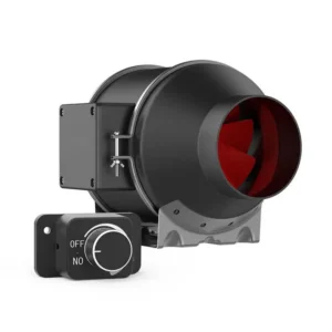 Inline Silent Duct Fan, Centrifugal, Plastic