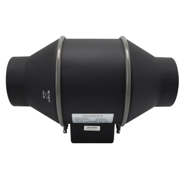 Inline Silent Duct Fan, Centrifugal, Plastic - view 3