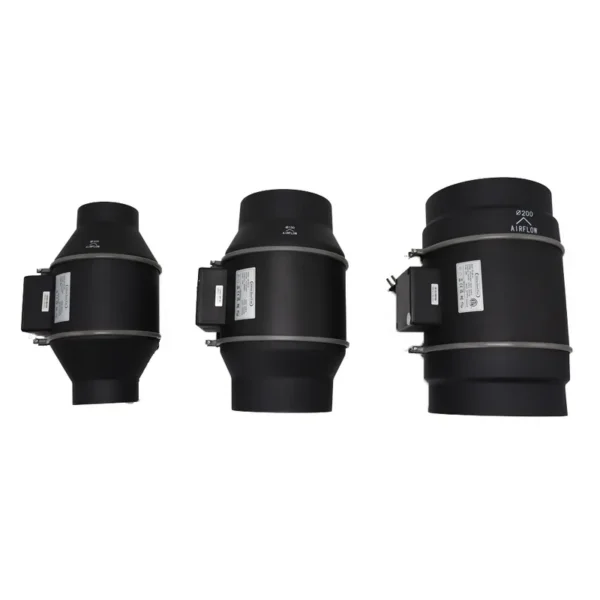 Inline Silent Duct Fan, Centrifugal, Plastic - view 4