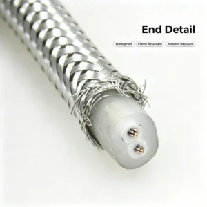 Insulated Electric Trace Heater, Explosion-proof, 230 V