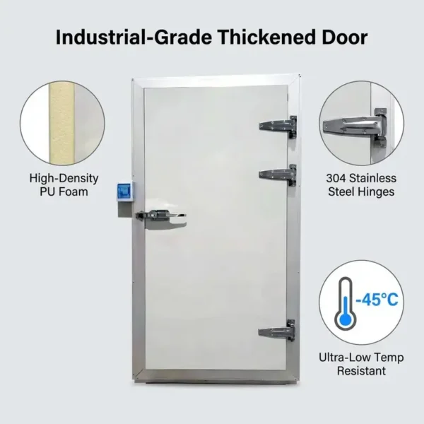 Insulated Half-buried Design Freezer, 42kg/m3, 110-240V, R134a - view 5