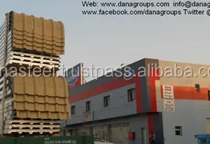 Insulated Polyurethane Sandwich Panel, 40-150mm, DANA