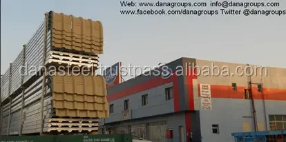 Insulated Polyurethane Sandwich Panel, 40-150mm, DANA