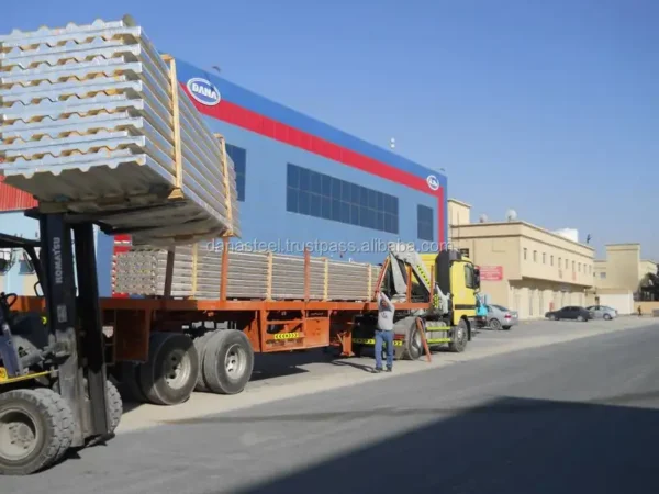 Insulated Polyurethane Sandwich Panel, 40-150mm, DANA - view 2