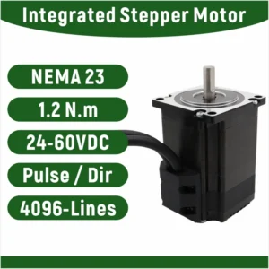 Integrated Motor, 2Phase, Nema23, 24-60VDC