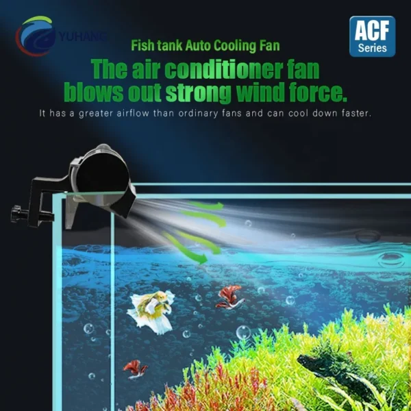 Intelligent Aquarium Cooling Fan, 220v, 3W 4W - view 3