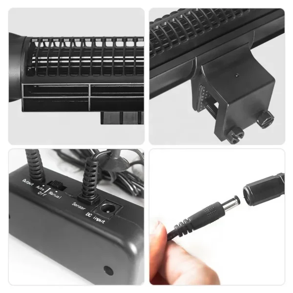 Intelligent Aquarium Cooling Fan, 220v, 3W 4W - view 5