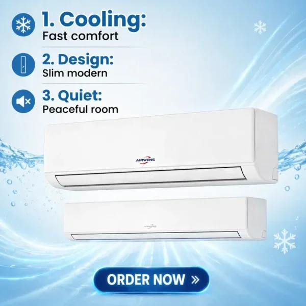 Inverter Air Conditioner, 9000BTU, R32, 220V, 50Hz