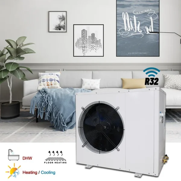 Inverter System Heat Pump, R290, R32, Solar - view 2