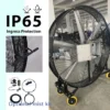 Inverter Water Misting Fan, 59'', PMSM, IP65 - view 3