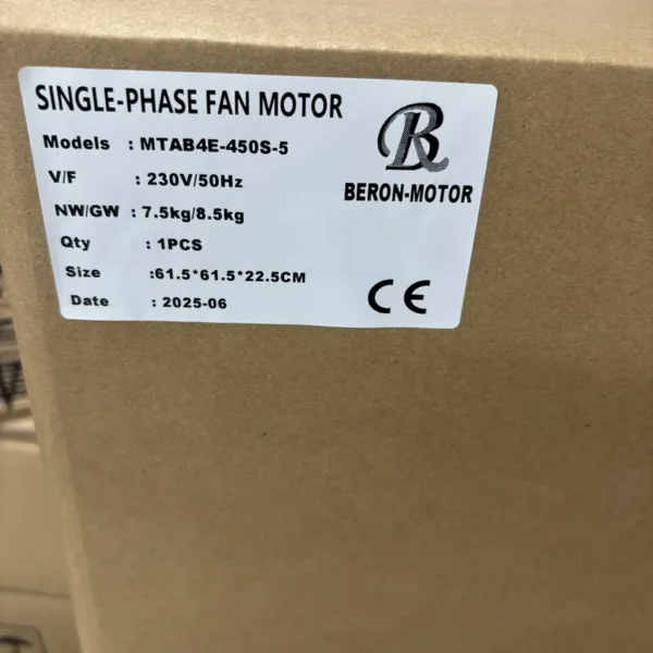 Ip54 Skf Bearing, 220V, 50HZ, 270W, 60*60CM - view 6