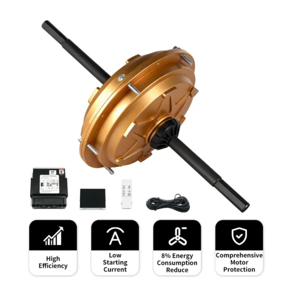 Ip55 High Velocity Motor, 220V, Brushless - view 2