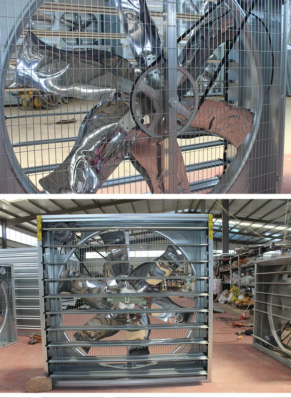 Iron Centrifugal Exhaust Fan, Cast, 120 V, Electric - view 6