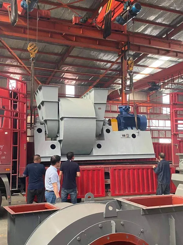 Iron Radial Ventilation Fan, Cast, Centrifugal, 380V - view 3