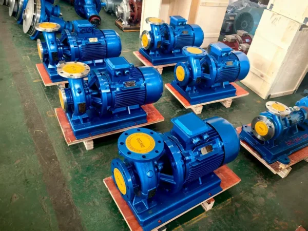 Isw Horizontal Pipeline Pump, Electric, Stainless Steel - view 6