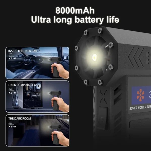 Jet Turbo Fan, 130000RPM, Portable, DIY - view 2