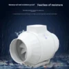 Kitchen Bathroom Exhaust Fan, SANLY, 6-inch/8-inch, Plastic - view 3