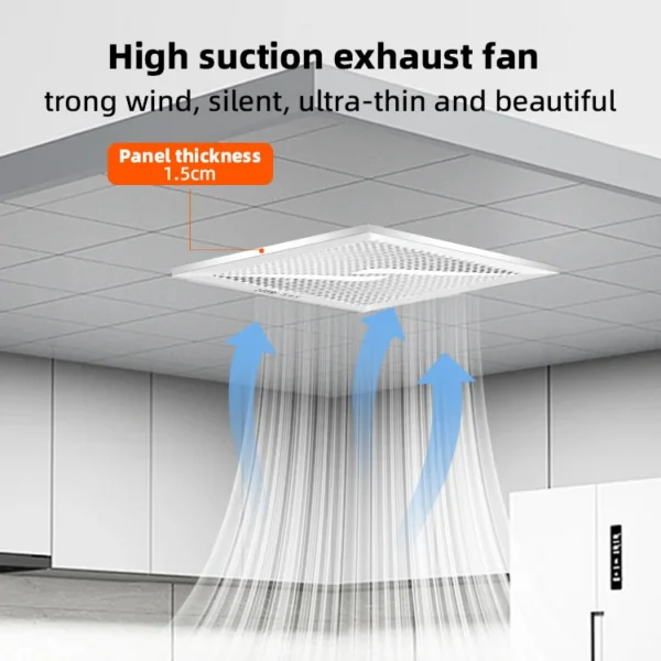 Kitchen Exhaust Fan, Roof, Wall - view 5