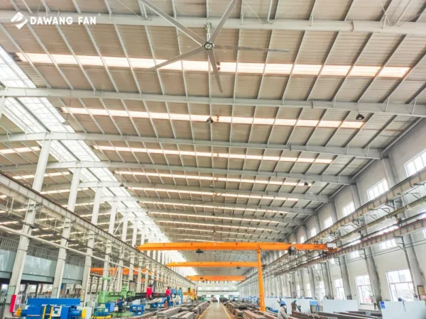 Large Ceiling Hvls Fan, 0.55kw, 7.3m - view 4