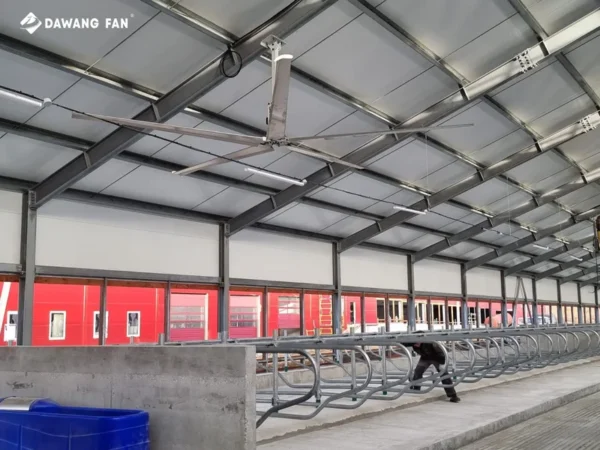 Large Ceiling Hvls Fan, 0.55kw, 7.3m - view 5