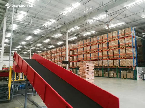 Large Ceiling Hvls Fan, 0.55kw, 7.3m - view 6