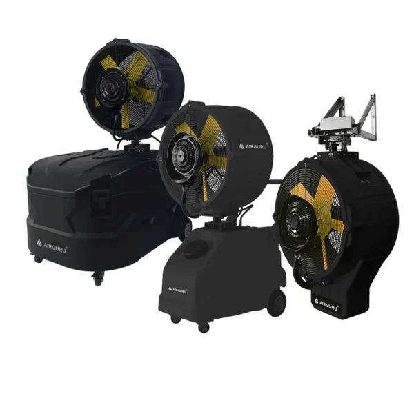 Large Fan, 26in, Wall, 8000Cfm, Plastic - view 6