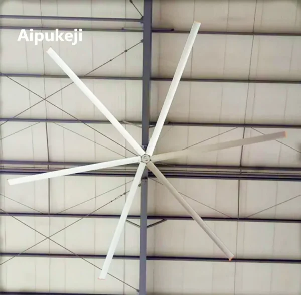 Large Hvls Industrial Fan, AWF-73-4, 24ft - view 5