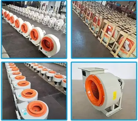 Large Industrial Heat Extractor, 4-72, 380V, Centrifugal - view 6