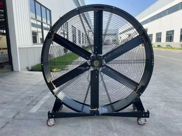 Large Industrial Standing Fan, 1.5m, Portable, HVLS, 1500mm - view 3