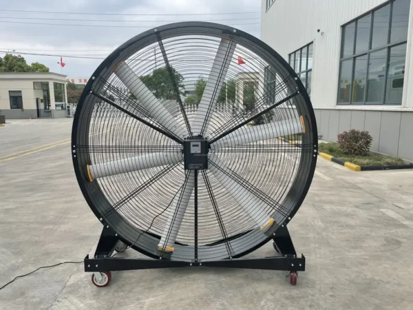 Large Industrial Standing Fan, 1.5m, Portable, HVLS, 1500mm - view 4