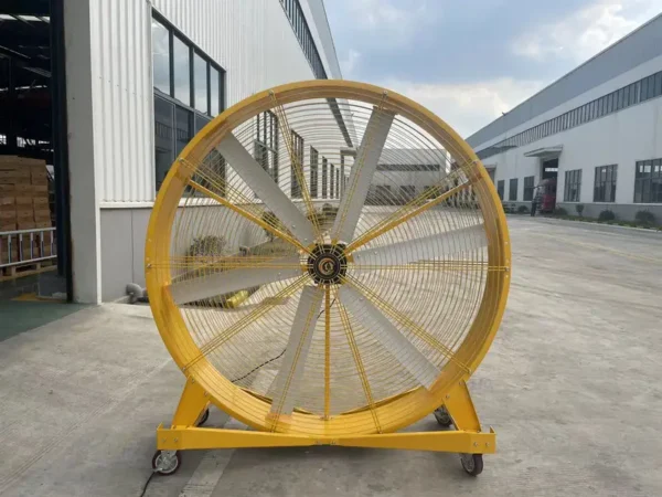 Large Industrial Standing Fan, 1.5m, Portable, HVLS, 1500mm - view 6