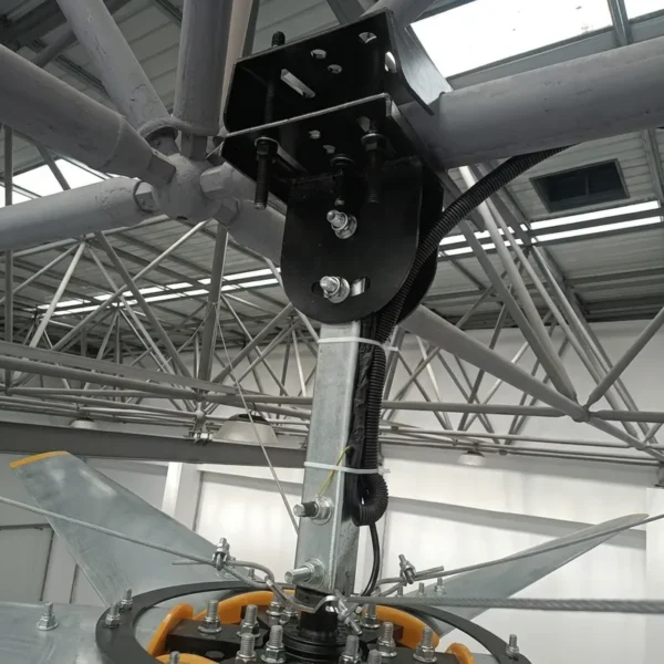 Large Industrial Ventilation Fan, PMSM, 380 V, Electric - view 3