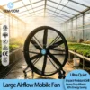 Large Portable Industrial Fan, Brushless, 2m, 35-39dB, 3-Year - view 5