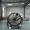 Large Wind Drum Fan, Portable, 120 V, Electric