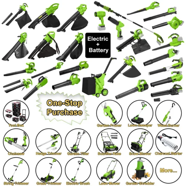 Leaf Blower, 20V, Cordless, Axial - view 6