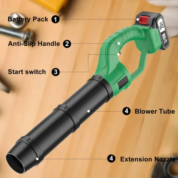 Leaf Blower, 20V, Cordless, DIY - view 2