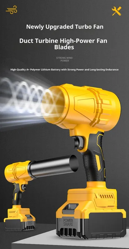 Leaf Blower, 20V, Portable, Cordless, DIY - view 4